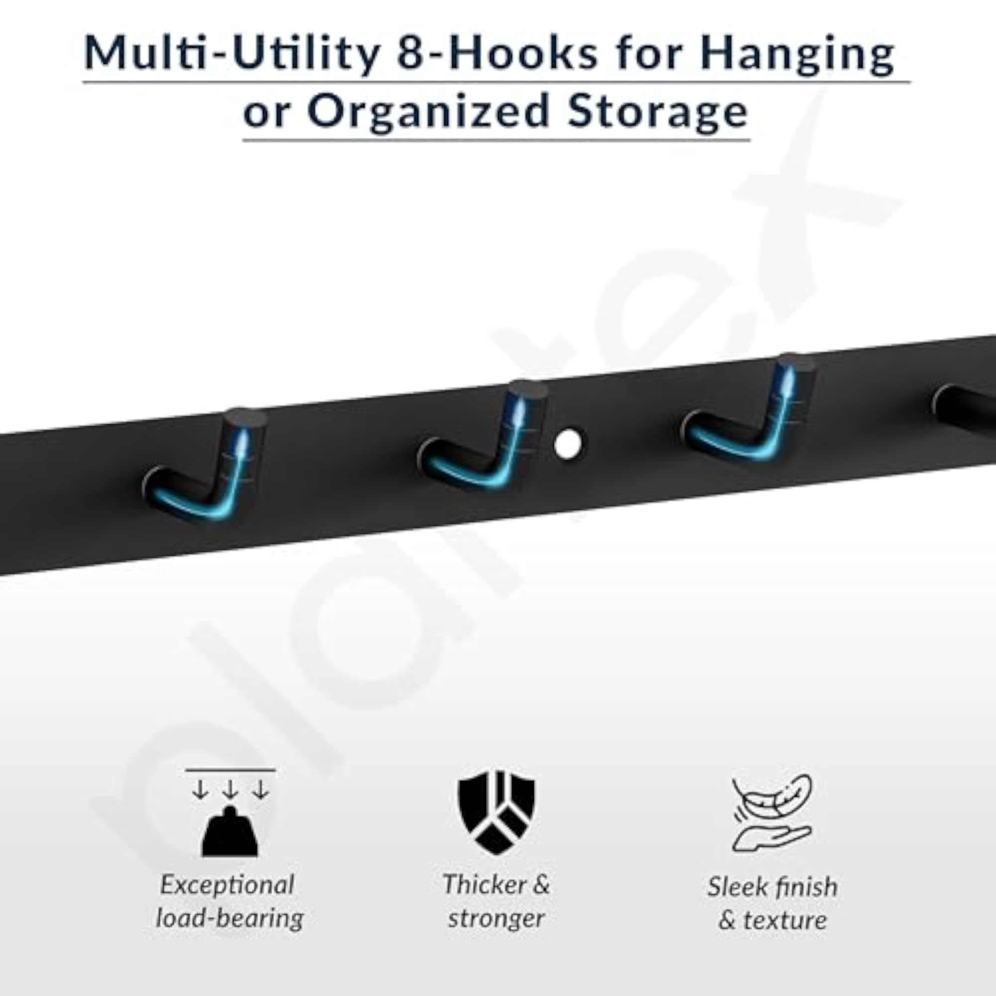 Wall Hooks for Hanging Cloth, Pack of 1